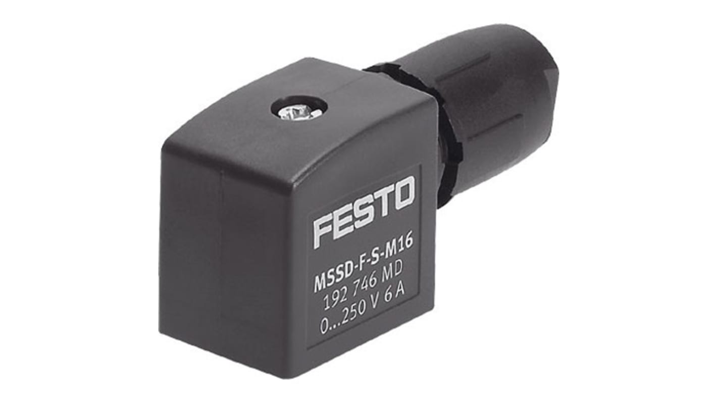 Festo Solenoid Valve Adapter for use with Valves With F Solenoid Coils