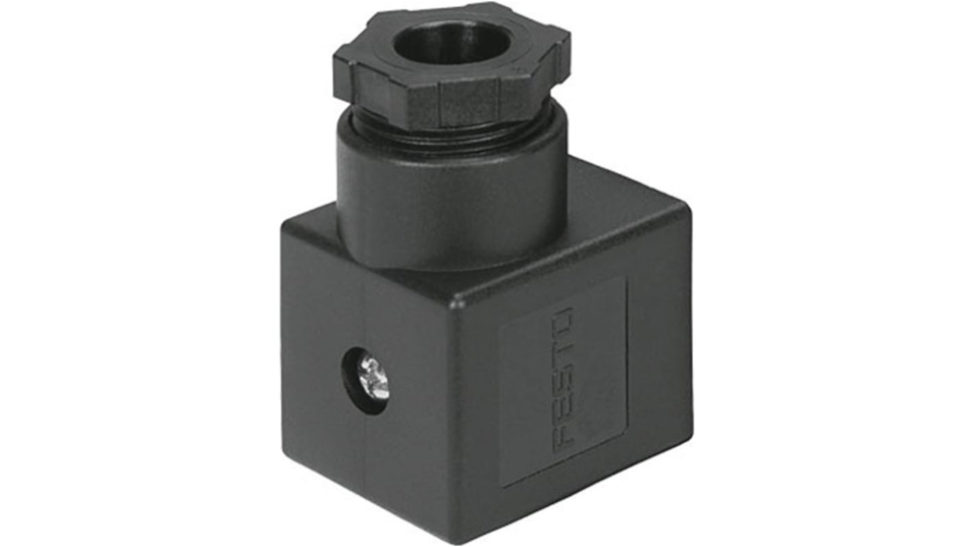 Festo Solenoid Valve DIN Plug Connector for use with Solenoid Valve