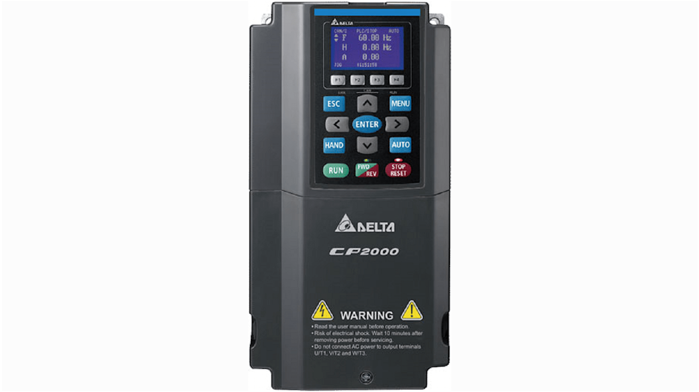 VFD037CP4EB-21 | Delta Electronics Variable Speed Drive, 3.7 kW, 3
