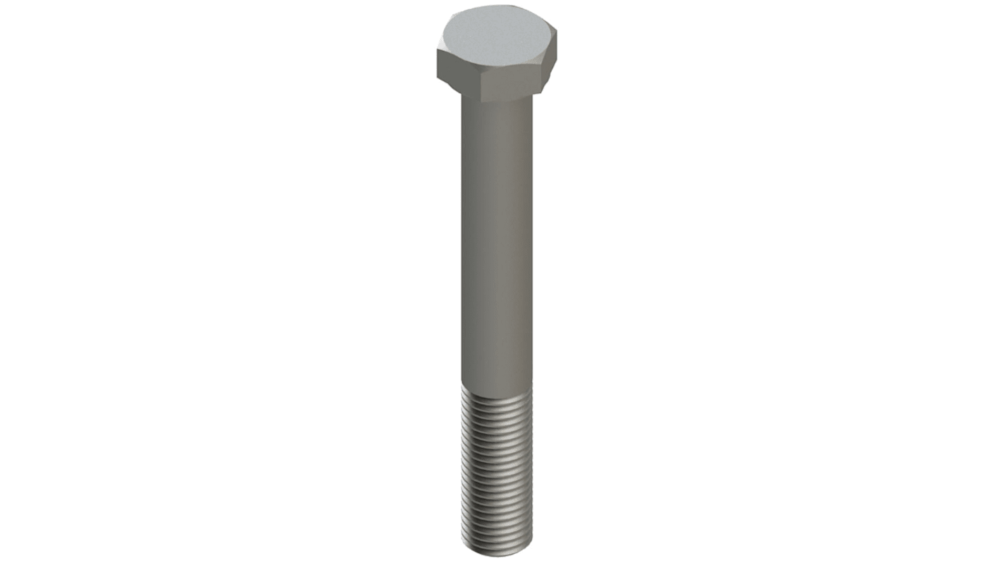 Steel, Hex Bolt, M10 x 60 x 60mm