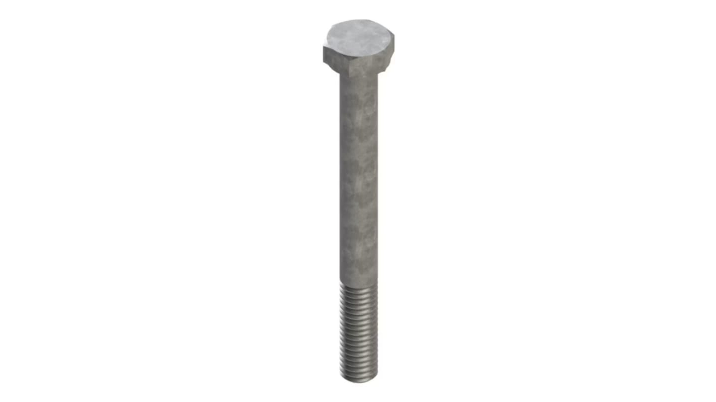 Self-Colour Steel, Hex Bolt, M6