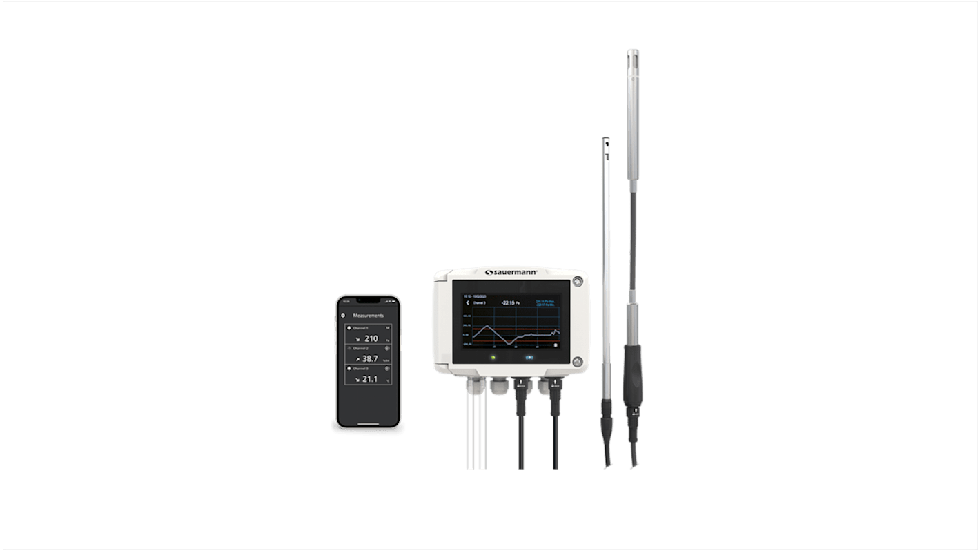 SAUERMANN. Si-C320 Air Quality Data Logger, RS485