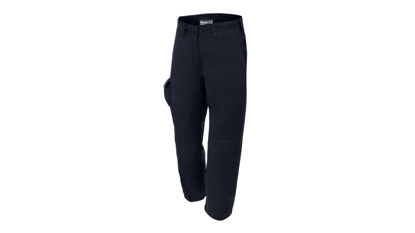 Pantaloni Blu Navy Tessuto in maglia VXS+ per Donna, lunghezza 29.5poll Antistatico, Protezione contro scariche