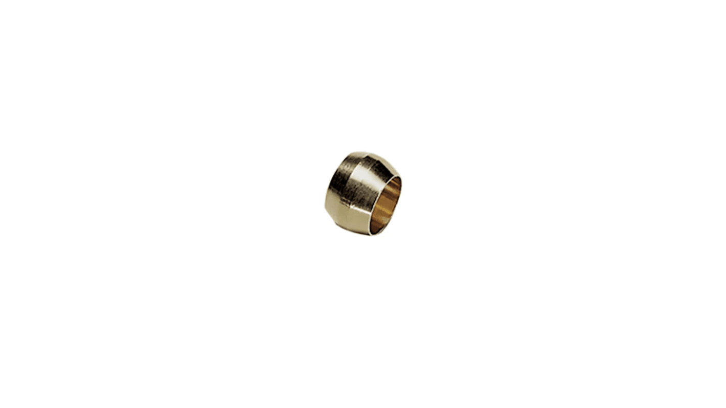 Legris Brass Pipe Fitting, Straight Push Fit Compression Olive 8mm 8mm 8mm