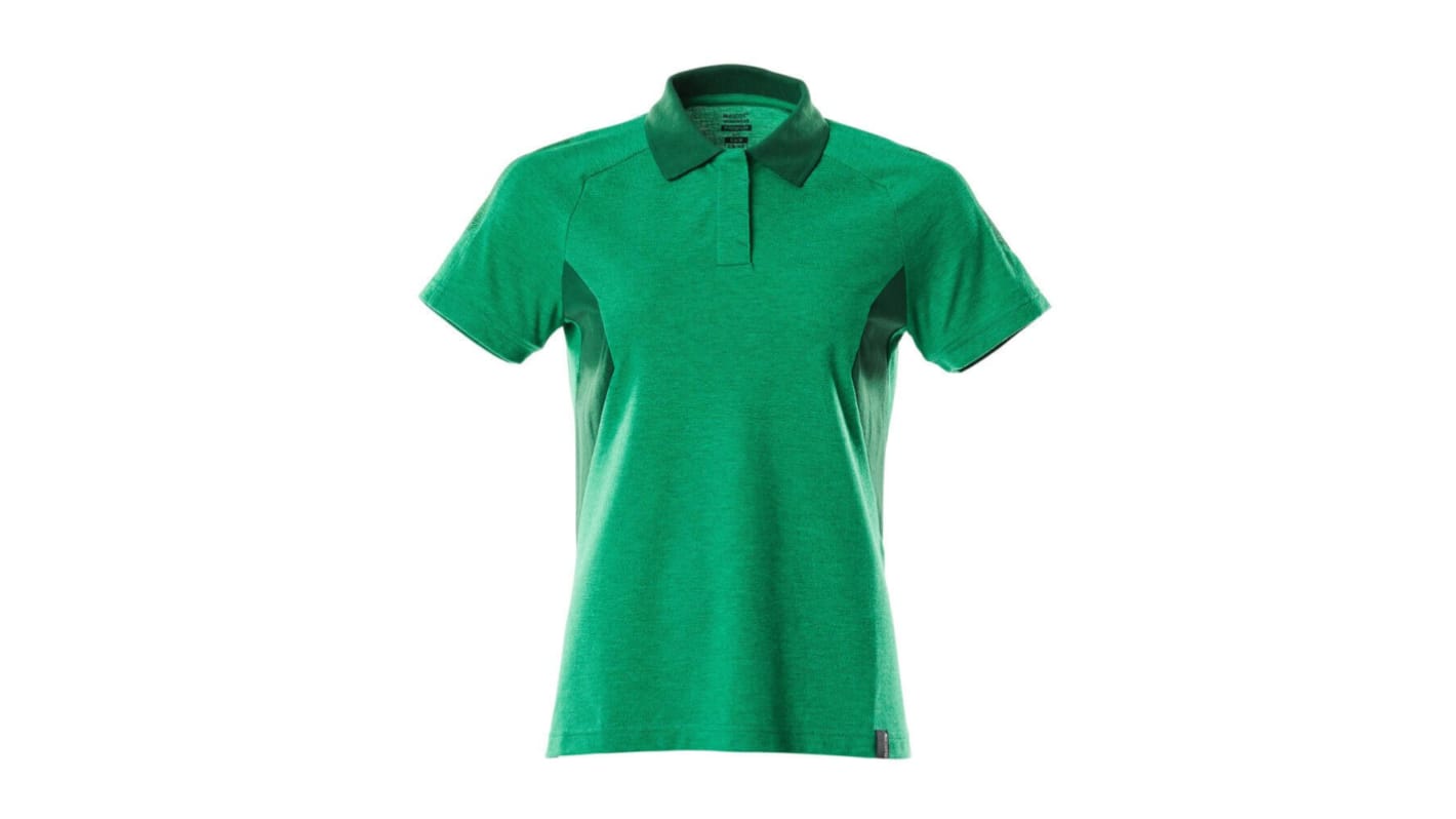 Mascot Workwear 18393-961 Green 40% Polyester, 60% Cotton Polo Shirt, UK- 4XL