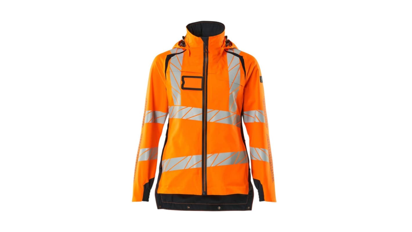 Mascot Workwear 19011-449 Orange/Navy Unisex Hi Vis Jacket, XXL