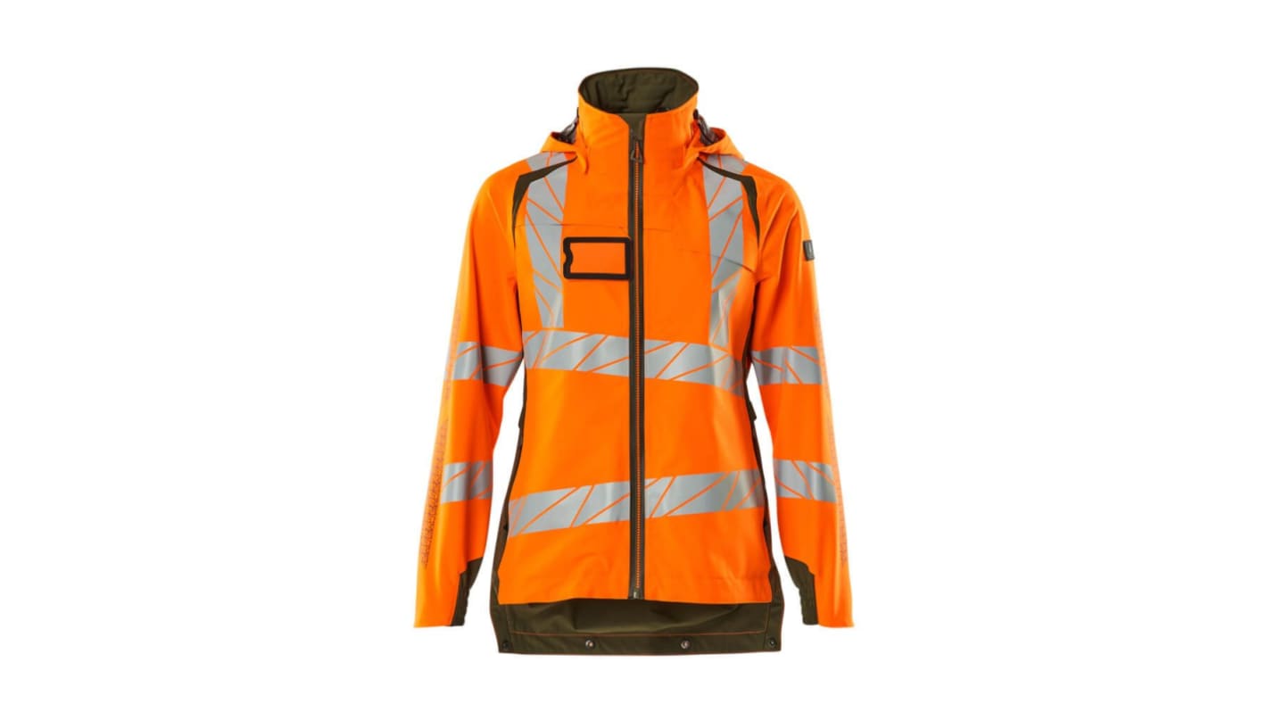 Mascot Workwear 19011-449 Orange Unisex Hi Vis Jacket, XS