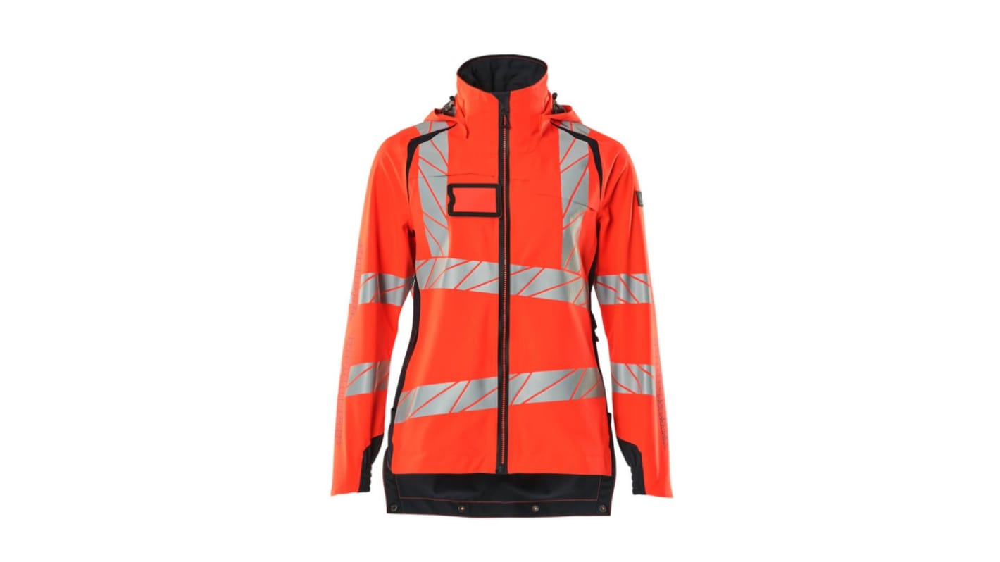 Mascot Workwear 19011-449 Red Unisex Hi Vis Jacket, 5XL