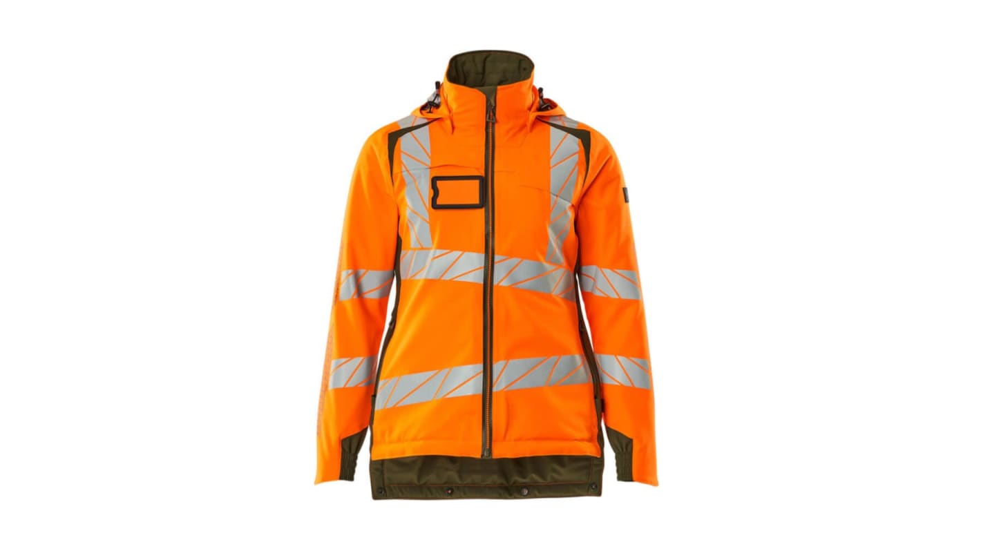 Chaqueta alta visibilidad Unisex Mascot Workwear de color Naranja, talla 4XL