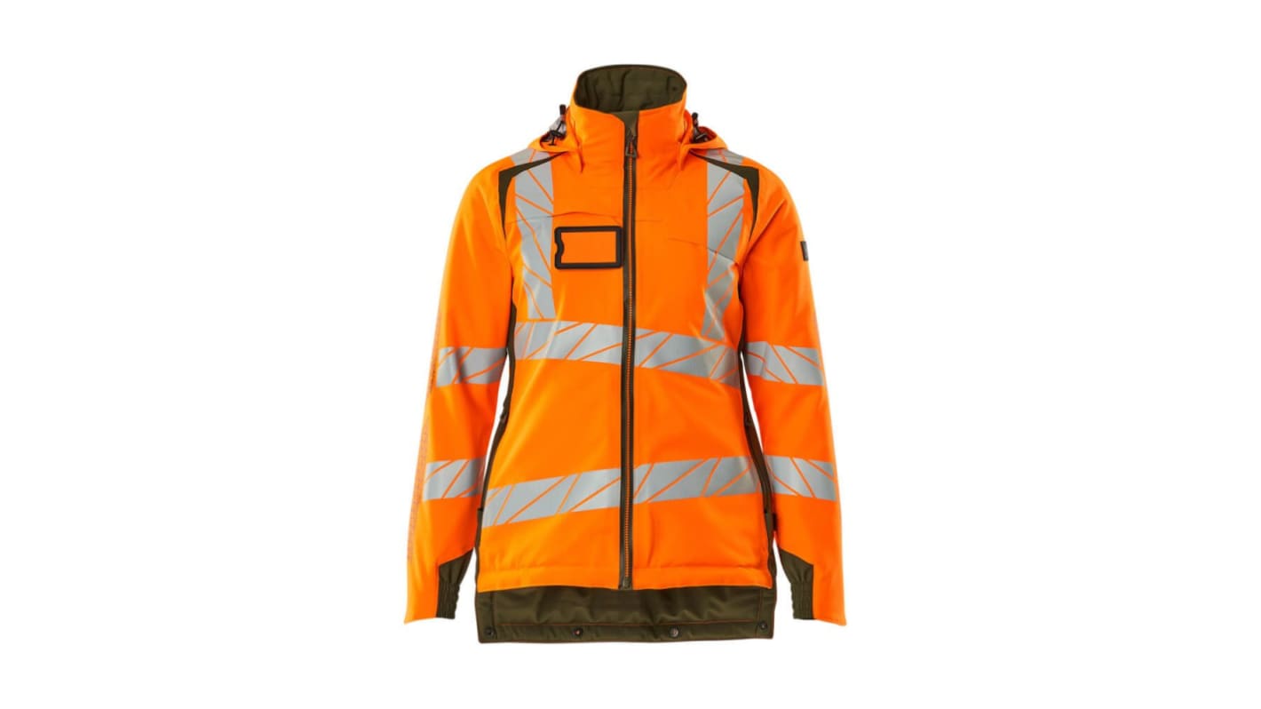 Mascot Workwear 19045-449 Orange Unisex Hi Vis Jacket, 4XL