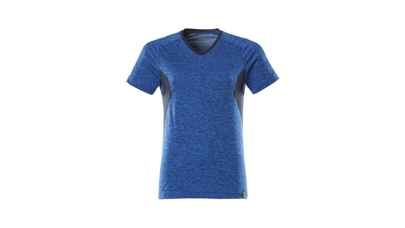 Mascot Workwear Blue, Dark Navy 45% Polyester, 55% Coolmax Pro Short Sleeve T-Shirt, UK- XXL, EUR- XXL