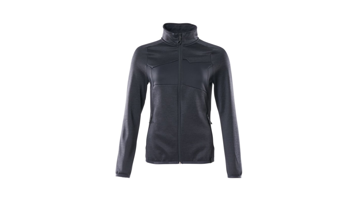 Chaqueta polar Mascot Workwear de color Azul marino oscuro, talla XXL, para , Unisex, serie 18153-316, 6 % de elastano,