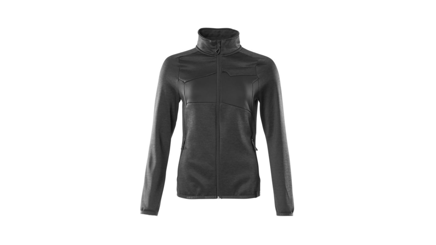 Chaqueta polar Mascot Workwear de color Negro, talla XXL, para , Unisex, serie 18153-316, 6 % de elastano, 94 %