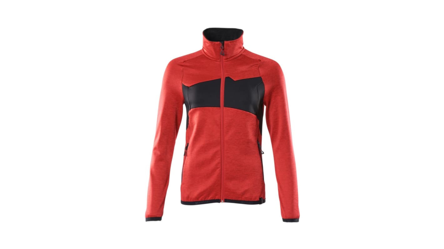 Chaqueta polar Mascot Workwear de color Rojo/negro, talla XXL, para , Unisex, serie 18153-316, 6 % de elastano, 94 %