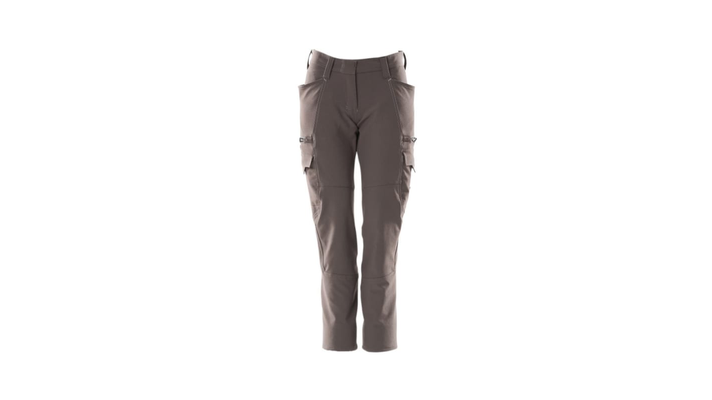 Mascot Workwear 18178-511 Anthracite 12% Elastolefin, 88% Polyester Lightweight, Water Repellent Trousers 32in, 82cm