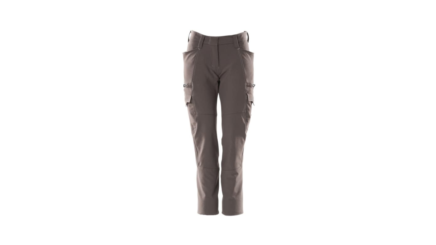 Mascot Workwear 18178-511 Anthracite 's 12% Elastolefin, 88% Polyester Lightweight, Water Repellent Trousers 46in,