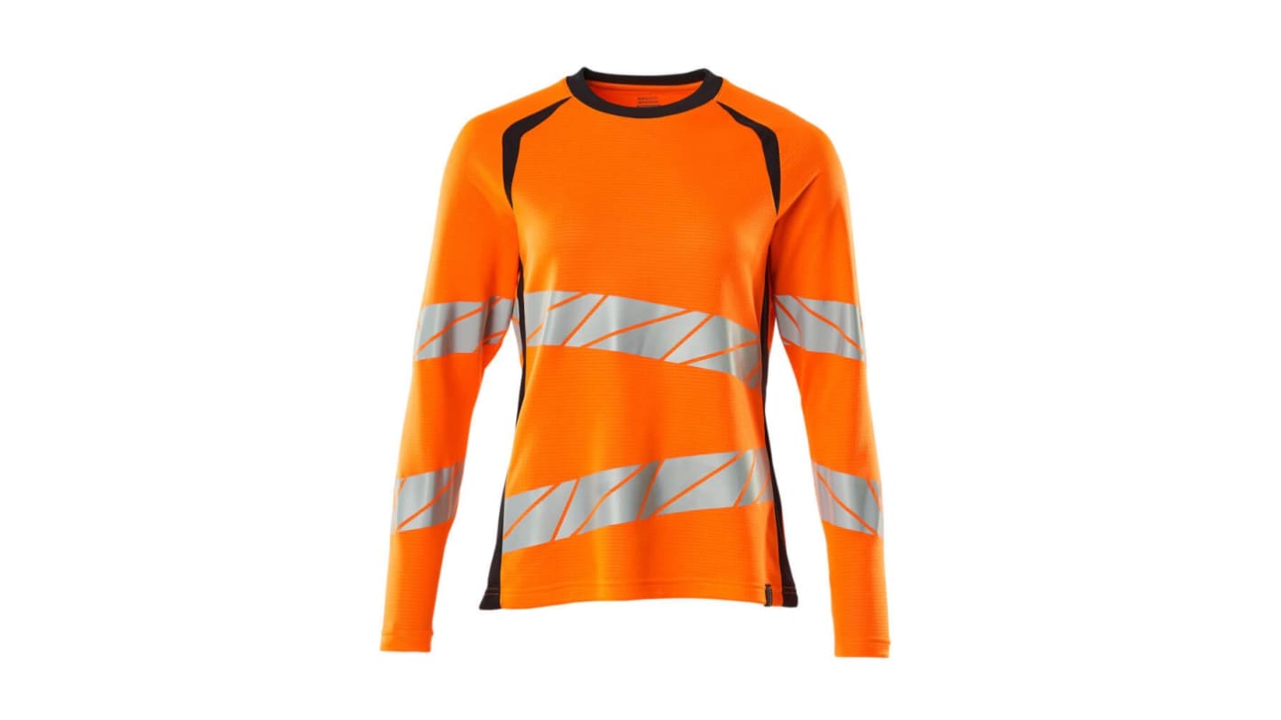 Mascot Workwear 19091-771 Orange/Navy Unisex Hi Vis T-Shirt, M