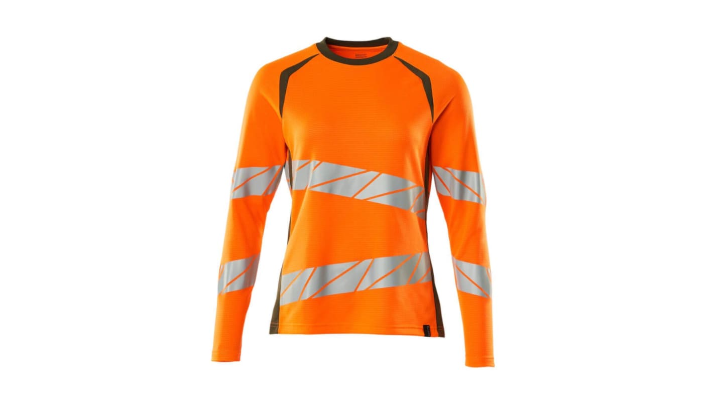 Mascot Workwear 19091-771 Orange Unisex Hi Vis T-Shirt, 4XL