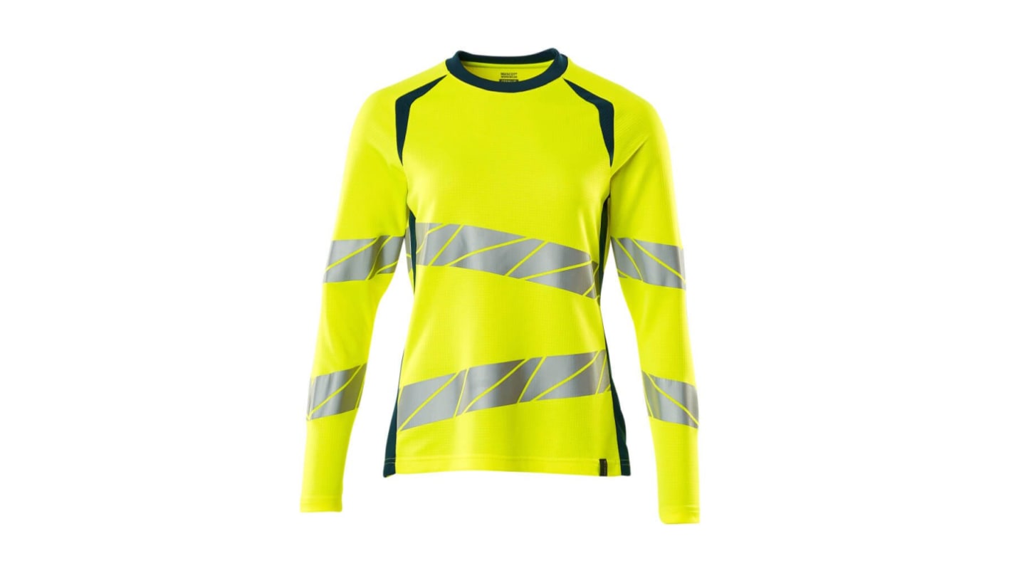 Mascot Workwear 19091-771 Yellow Unisex Hi Vis T-Shirt, XS