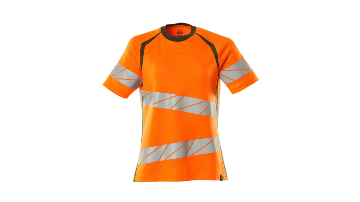 Mascot Workwear 19092-771 Orange Unisex Hi Vis T-Shirt, 5XL