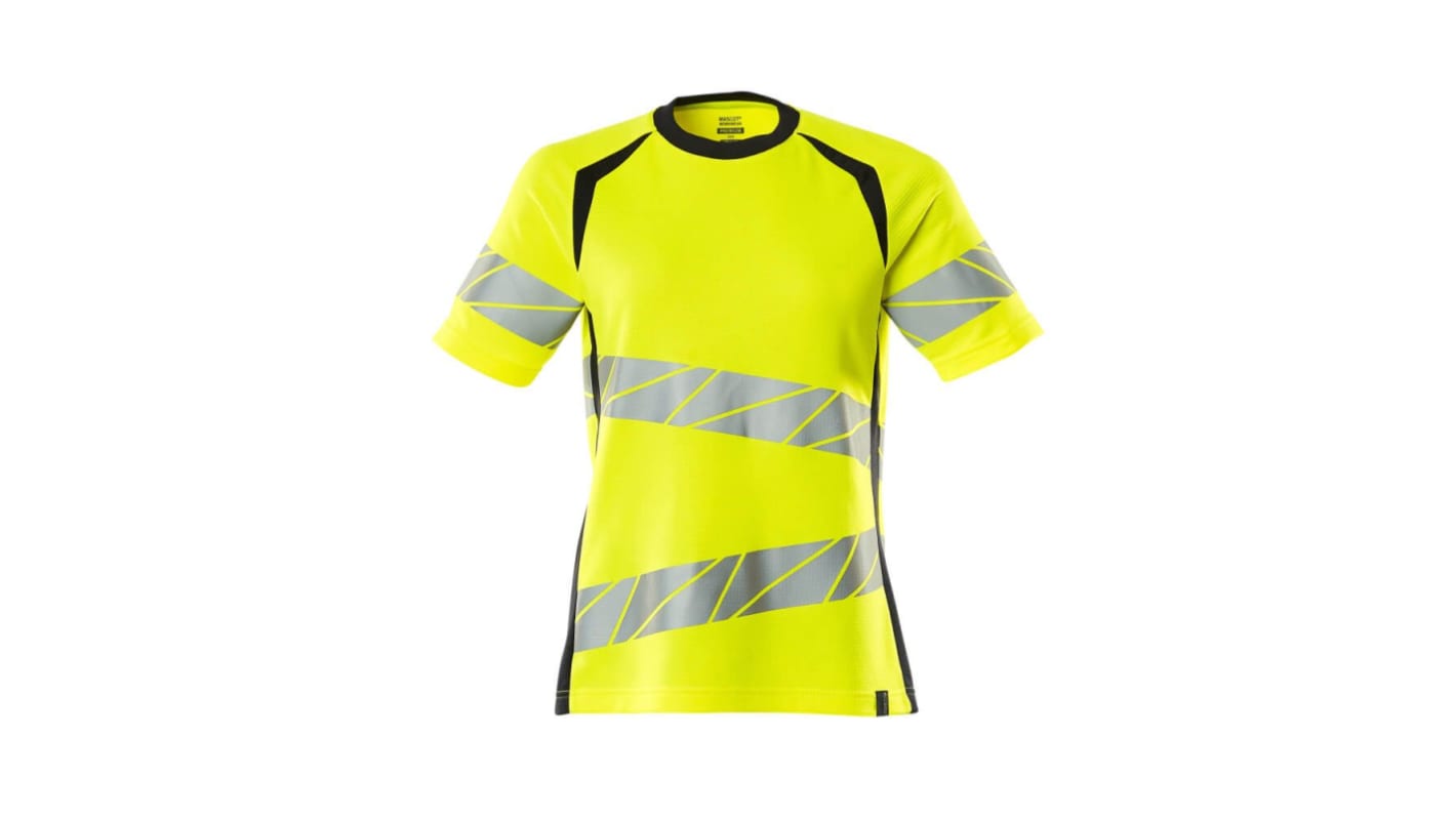 Mascot Workwear 19092-771 Yellow/Navy Unisex Hi Vis T-Shirt, XXL