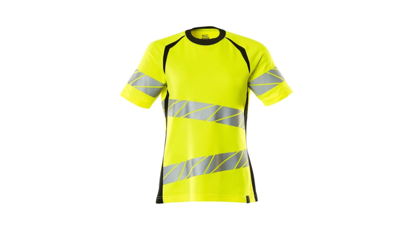 Mascot Workwear 19092-771 Yellow/Black Unisex Hi Vis T-Shirt, 3XL