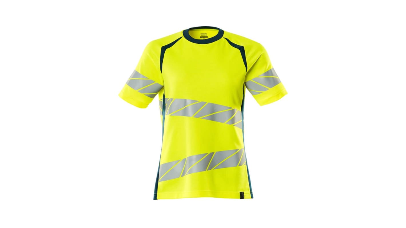 Maglietta alta visibilità Colore giallo a maniche corte Mascot Workwear 19092-771 Unisex