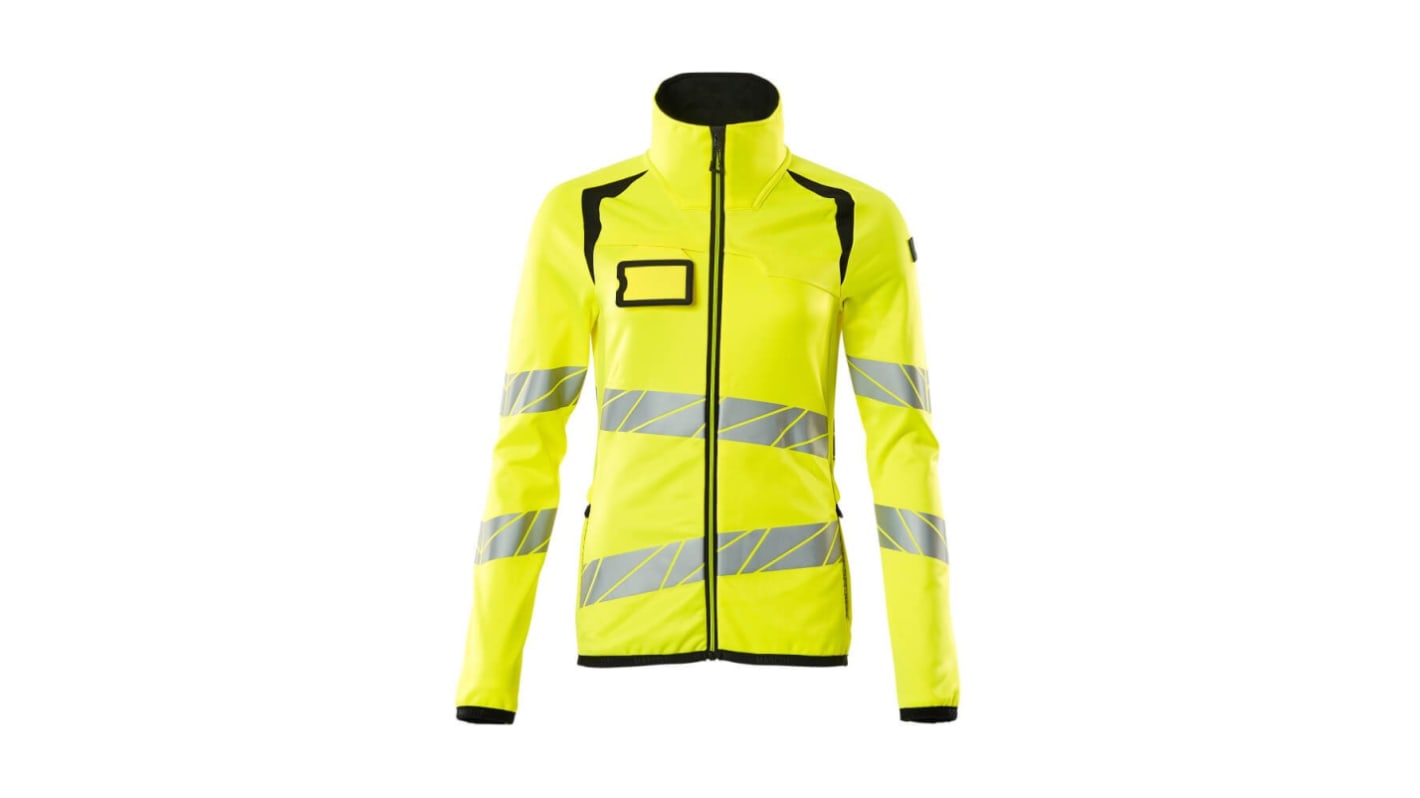 Mascot Workwear Yellow/Black Unisex Hi Vis Fleece, 3XL