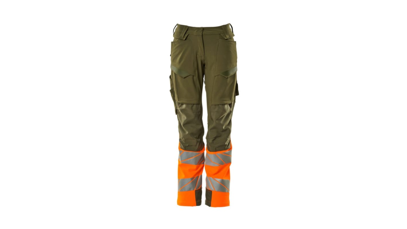 Pantaloni Verde 12% Elastolefina, 88% Poliestere per Unisex, lunghezza 82cm Leggero, Idrorepellente 19178-511 48poll