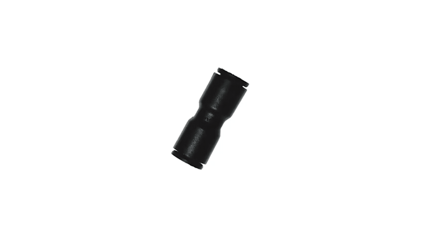 Legris LF 3000 Series Tube-to-Tube Adaptor, 1/4 in to 1/4 in, Threaded Connection Style, 3106 56 00