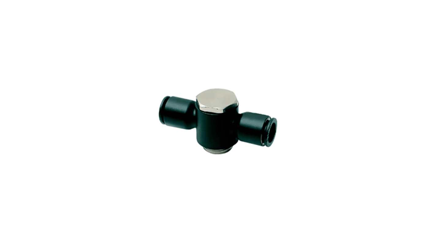 Legris LF 3000 Series Push-in Fitting, 4 mm to G 1/4 Male, Threaded Connection Style, 3119 08 13