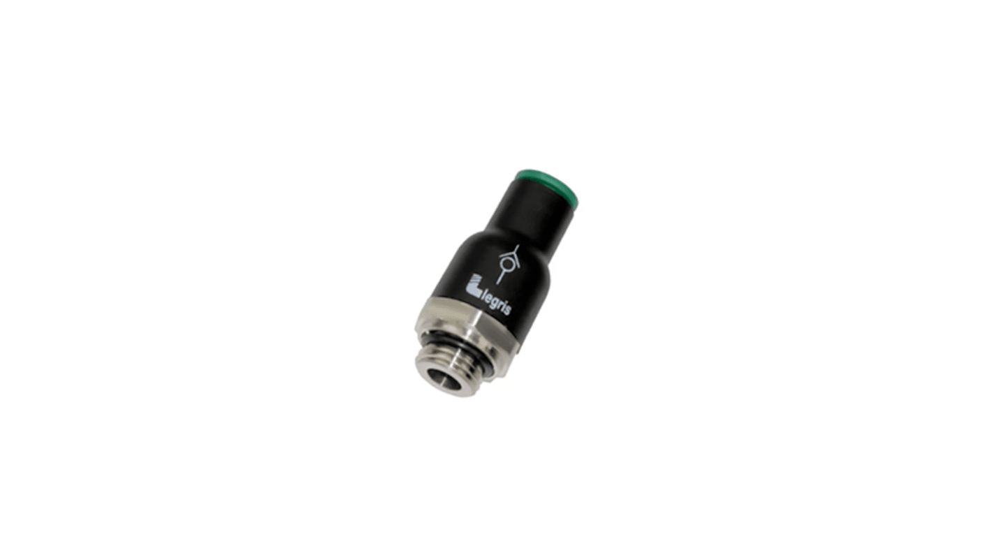 7984 Non Return Valve G 1/8 Male Inlet, 8mm Tube Outlet, 10bar