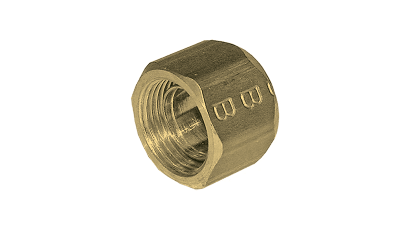 Legris Brass Pipe Fitting, Straight Push Fit Compression Olive