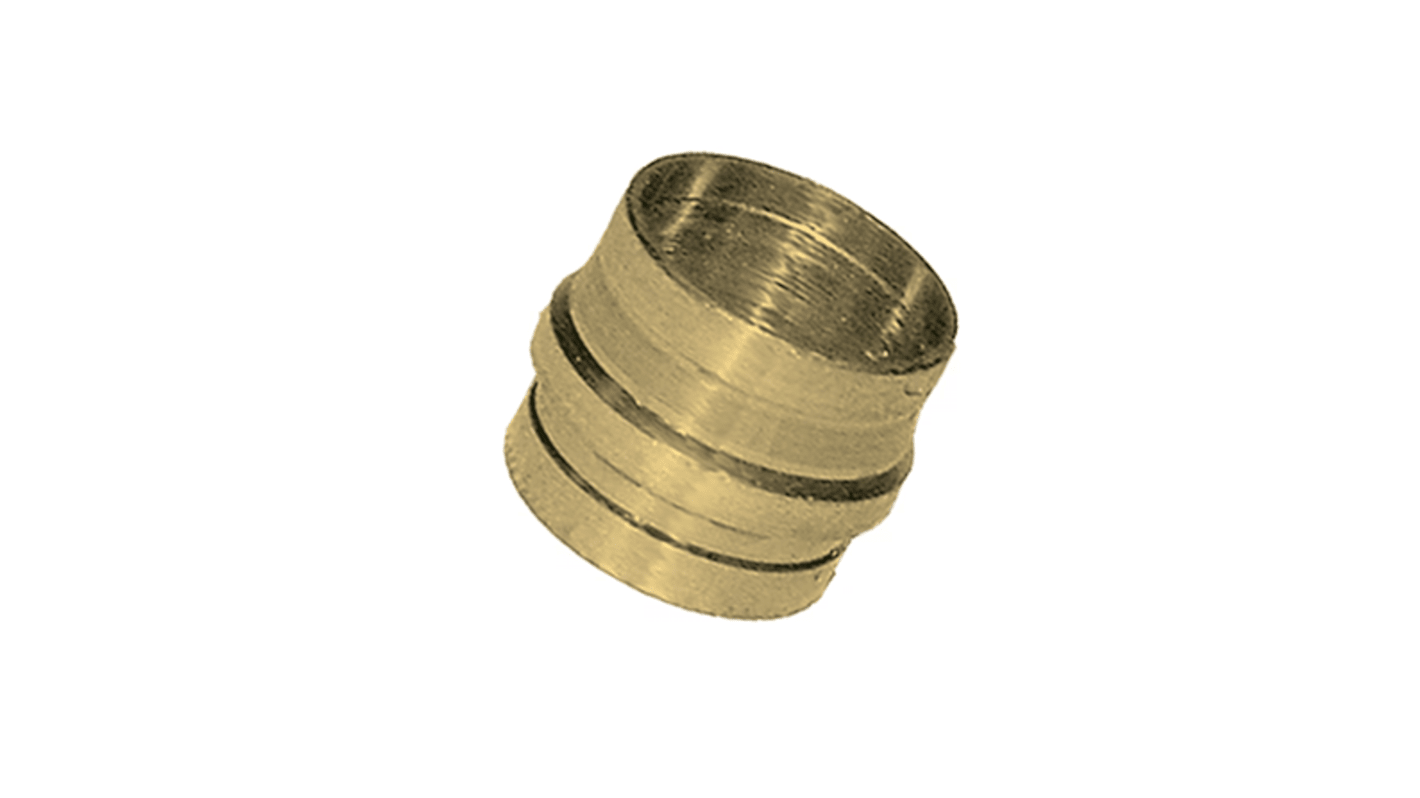 Legris Brass Pipe Fitting, Straight Push Fit Compression Olive