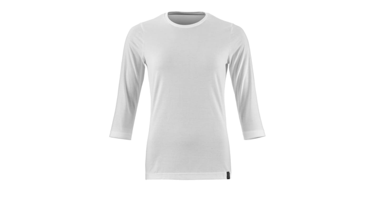 Mascot Workwear White 40% Polyester, 60% Cotton Long Sleeve T-Shirt, UK- XXL, EUR- XXL