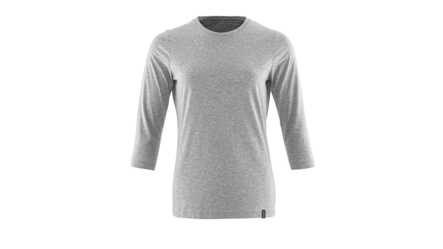 Mascot Workwear Grey 40% Polyester, 60% Cotton Long Sleeve T-Shirt, UK- S