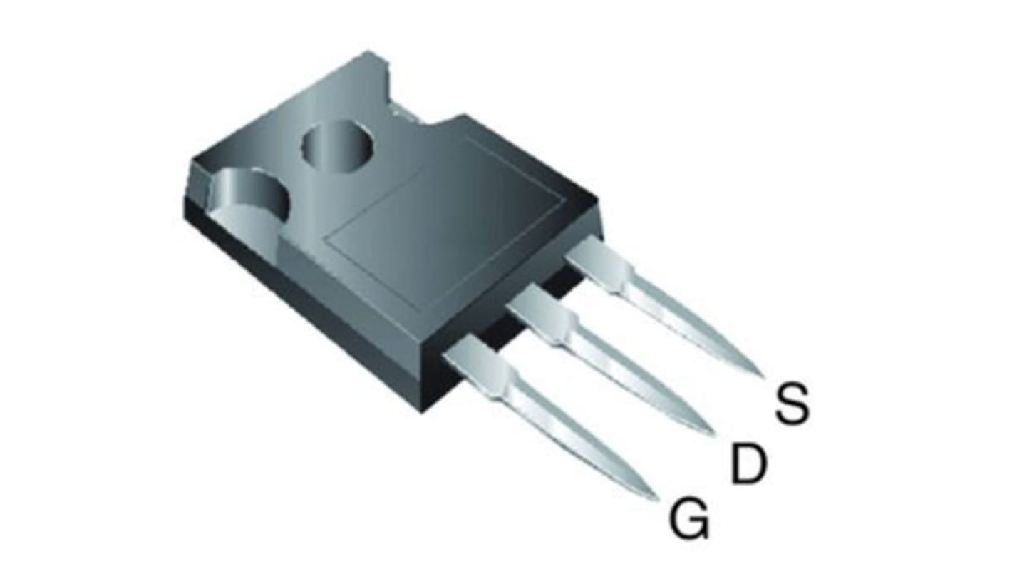 N-Channel MOSFET, 20 A, 500 V, 3-Pin TO-247 Vishay IRFP460LCPBF