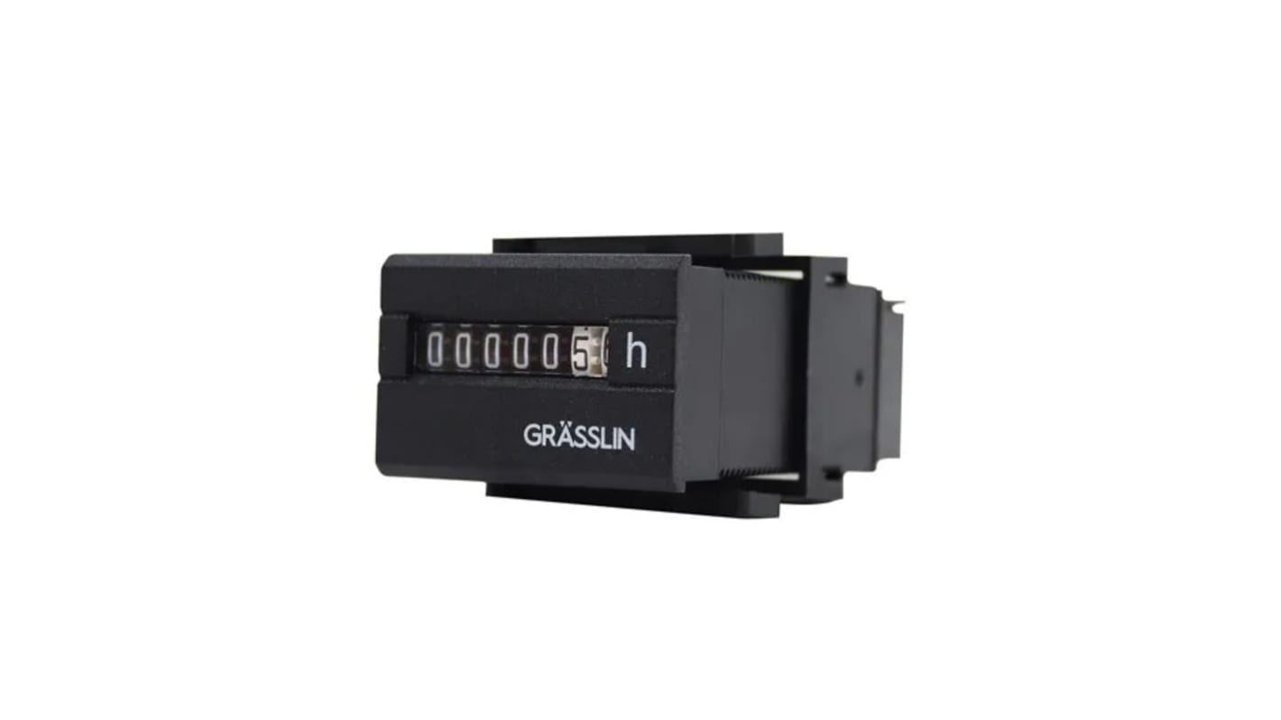 Grasslin Taxxo Hour Meter Counter, 6 digits Digit, 230 V