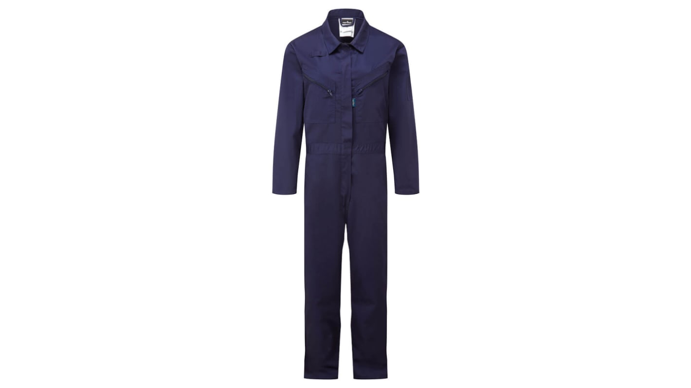 Portwest Navy Reusable Coverall, XXL