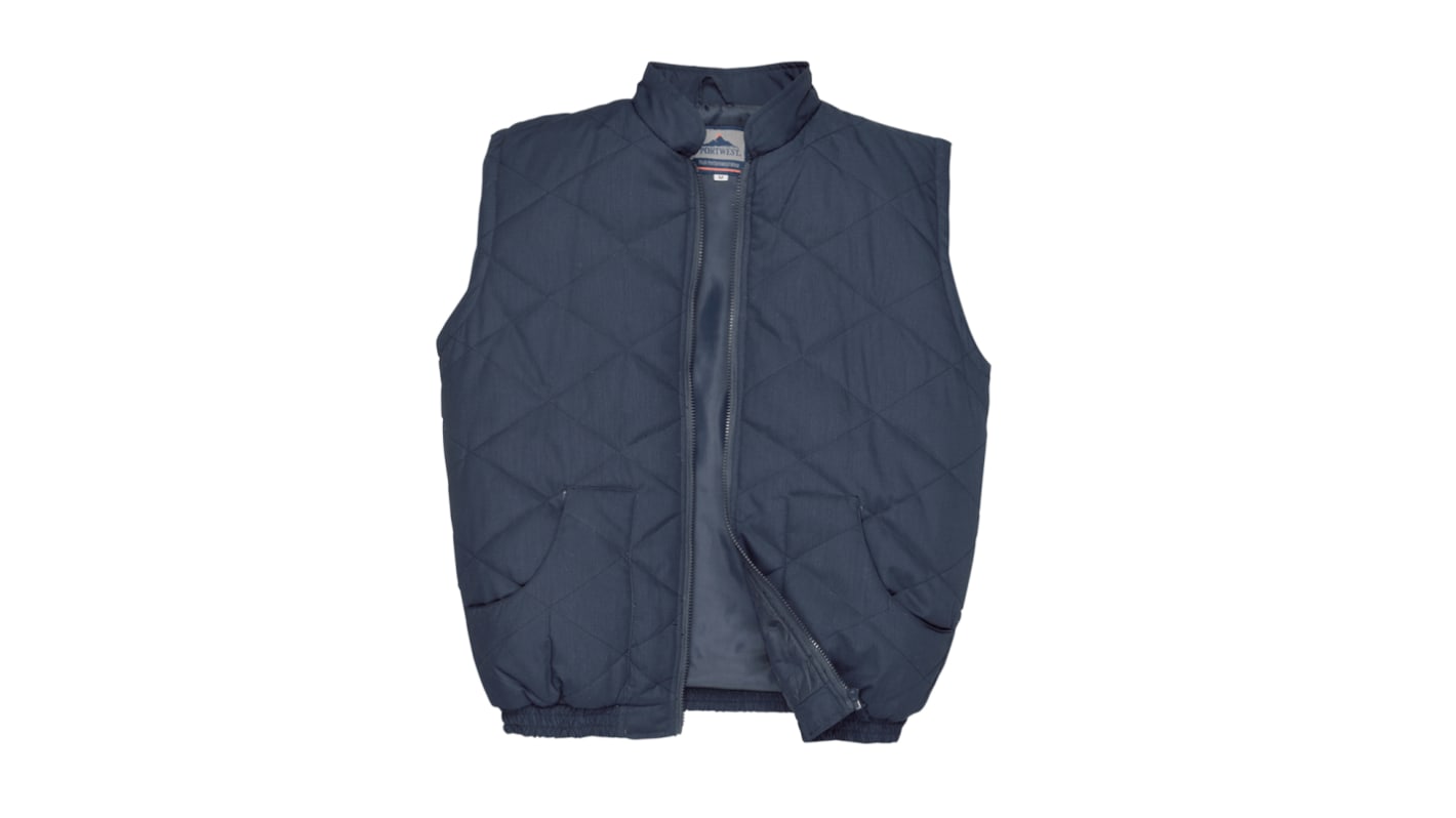 Portwest S412 Navy Comfortable, Soft Bodywarmer, XS