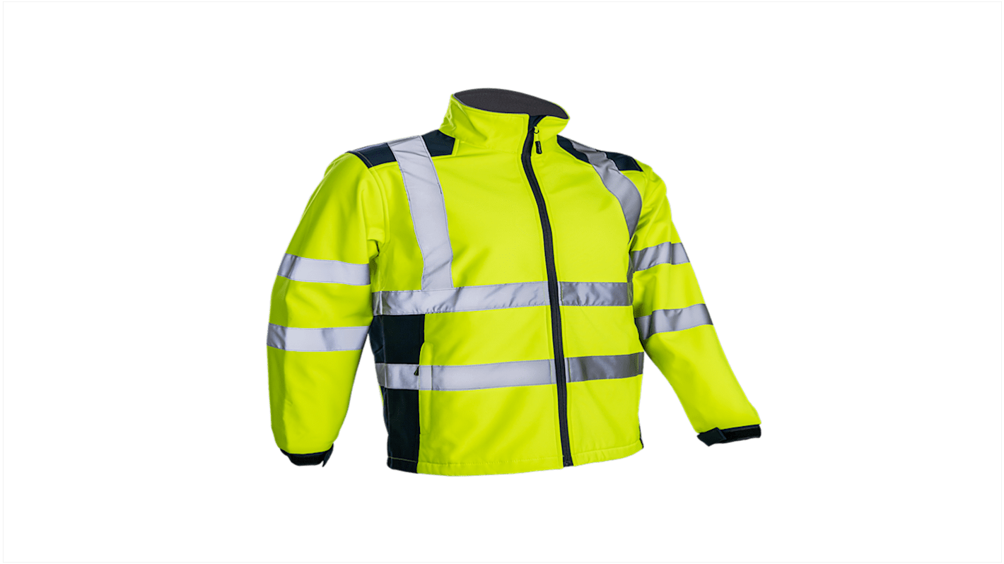 Veste Softshell haute visibilité Coverguard 5KPA17, Jaune, taille S, Unisexe