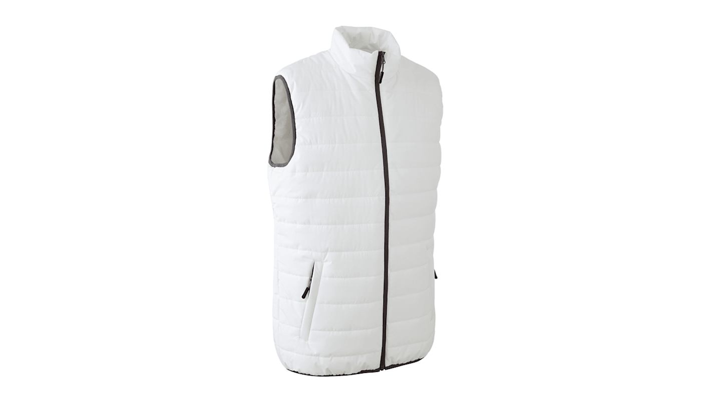 Bodywarmer Coverguard 5TAT040 Unisexe, Blanc, taille M, Imperméable