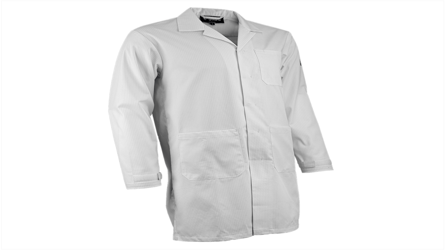 Coverguard White Unisex Reusable White Lab Coat, XXL