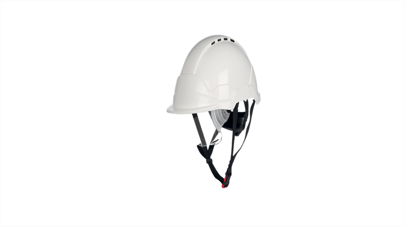 Coverguard PHOENIX WIND White Hard Hat , Adjustable, Ventilated