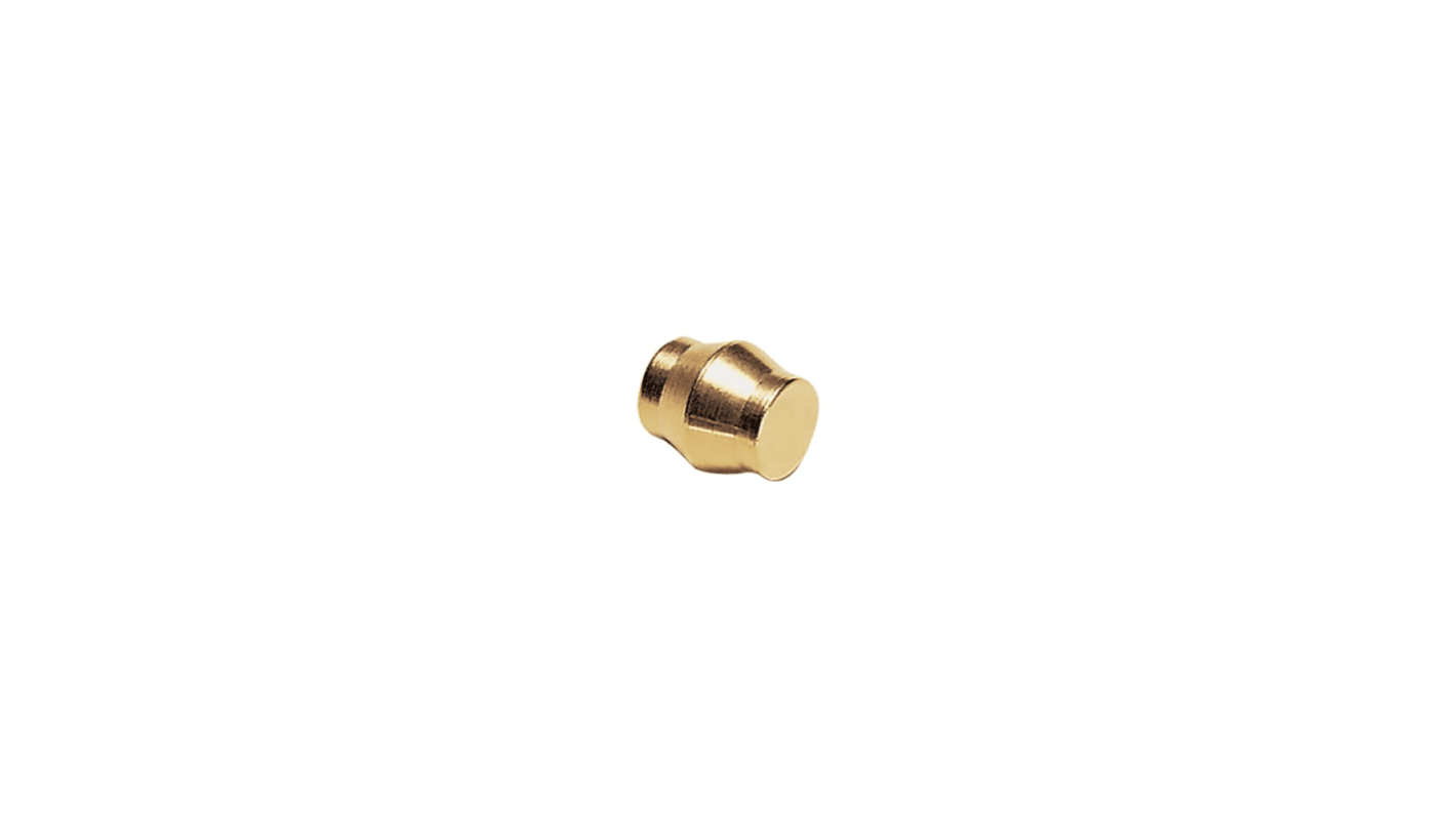Legris Brass Pipe Fitting, Straight Compression Plug Compression 6mm