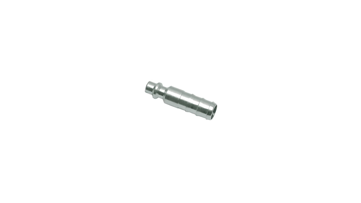 Legris Zinc Plated Steel Pneumatic Quick Connect Coupling, Threaded