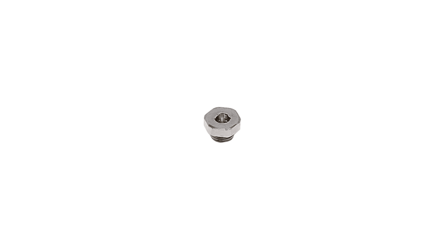 Legris LF 3800 Series Straight Fitting, M5, Plug Connection Style, 0222 00 00 06