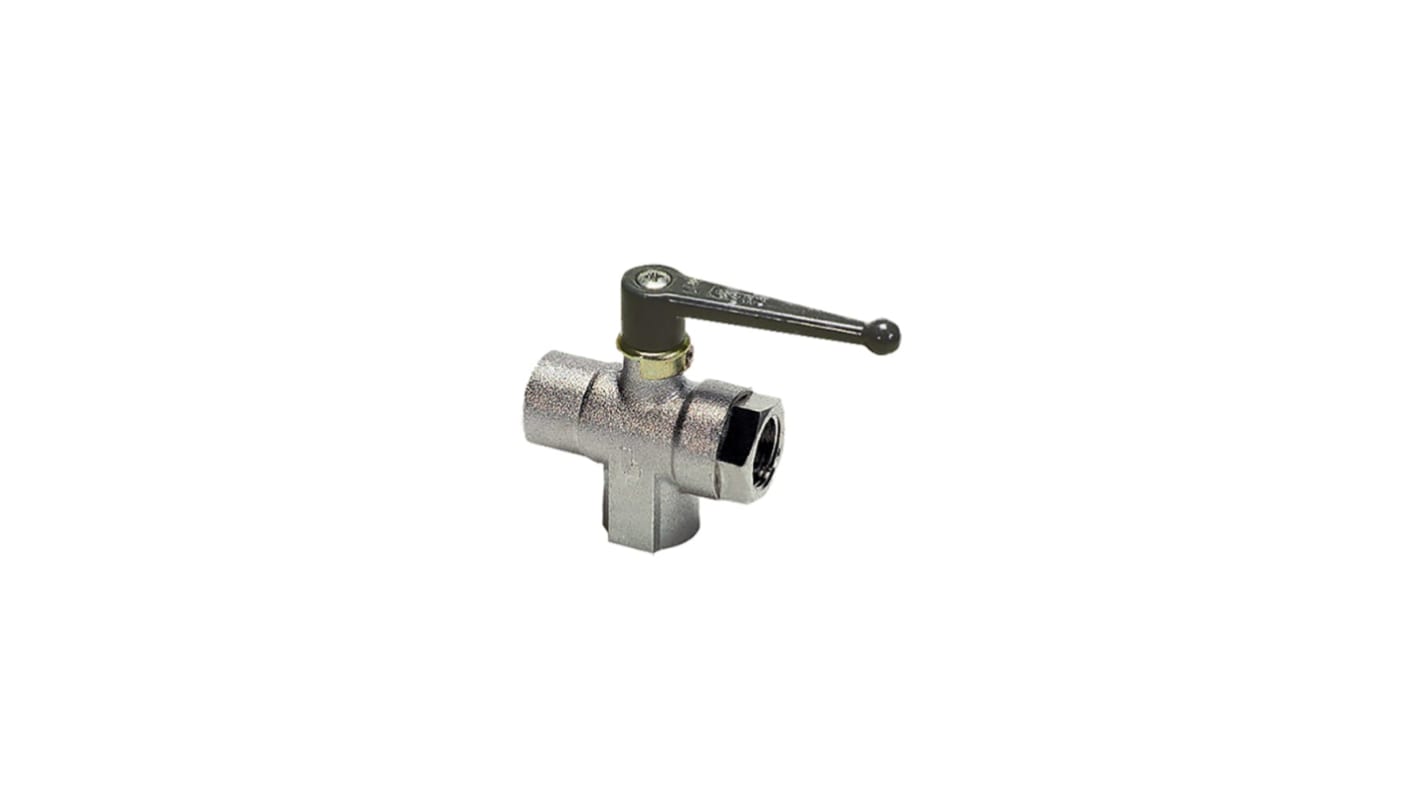 Legris Brass Ball Valve, Ball Valve, BSP 9mm, 20bar Operating Pressure