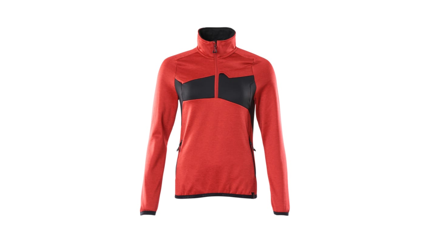 Mascot Workwear 18053-316 Red/Black 6% Elastane, 94% Polyester Unisex's Fleece Jacket XXXXL