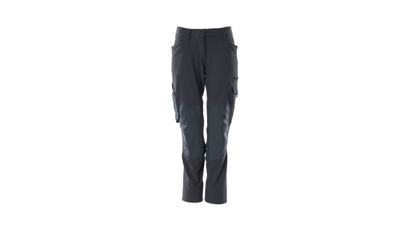 Mascot Workwear 18078-511 Black/Green/White/Yellow 12% Elastolefin, 88% Polyester Water Repellent Trousers 34in, 86cm